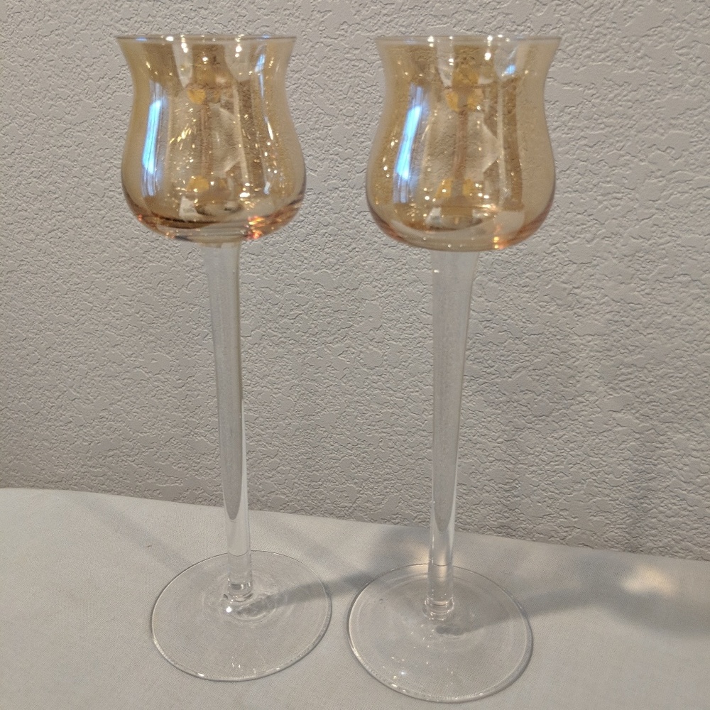 2 candle holders